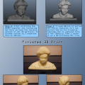 3D Portrait - Barbara Sparks
